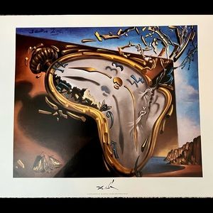 Salvador Dali Art Print “Explosion” - 11” x 14”